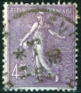 ZAYIX France 143 Used 45c lt violet Sower Farming Agriculture 051023SM74