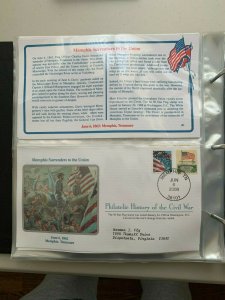 Philatelic History Civil War cover Memphis surrenders to the union