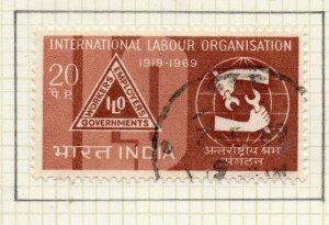 India 1969 Early Issue Fine Used 20p. NW-133351