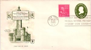 #U532-U534 Washington Franklin stamped Envelope Series SET OF 3 – ARTMASTER...