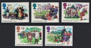 Great Britain Cricket Sailing Summertime 5v 1994 MNH SC#1572-1576 SG#1834-1838