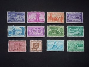 1953 US Commemoratives COMPLETE SET #1017-1028  MNH OG VF