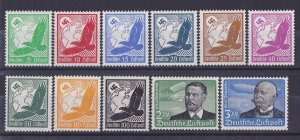 GERMANY 1934 Eagle & Count Zeppelin Airmail set MNH ** cat £800