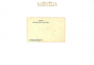 TONGA Unused SCARCE Postal Stationery Envelope {samwells-covers}W152a