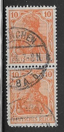 Germany Sc.# 119 Mi.# 141 Used pair