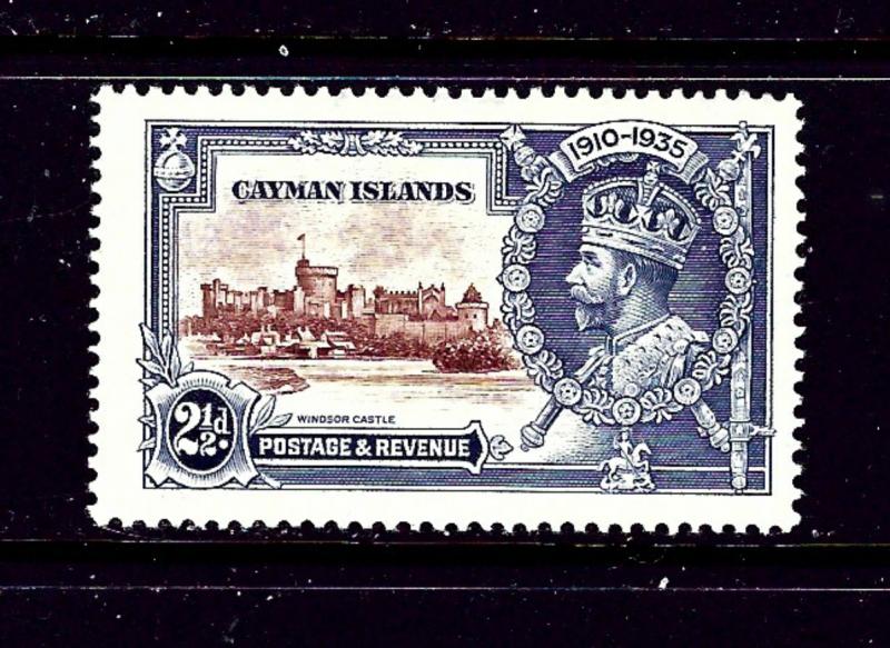 Cayman Is 82 MH 1935 KGV SilverJubilee