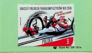 POLAND Sc 4266 NH ISSUE OF 2016 - SPORT