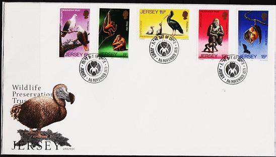 Jersey. 1979 FDC. Wildlife. Fine Used