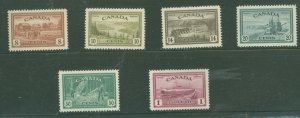 Canada #268-273 Mint (NH) Single (Complete Set) (King)