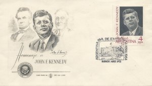 Kennedy Argentina FDC #!