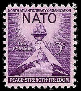 # 1008 MINT NEVER HINGED NATO