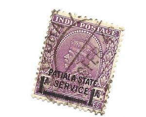 India - Patiala 1939 - Scott #O58 *