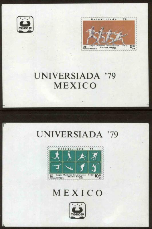 MEXICO 1186-1189, C612-14 International University Games MNH