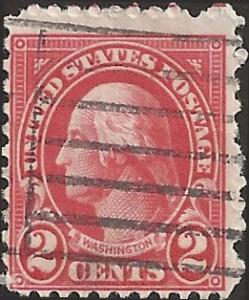 # 554 USED CARMINE GEORGE WASHINGTON