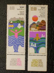 Israel #734-735 mnh