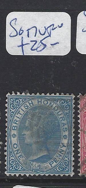 BRITISH HONDURAS (P0104B) QV 1D   SG 17  VFU