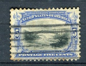 USA; 1901 early well centred Pan US issue fine used 5c. value