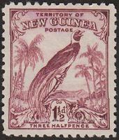 New Guinea SG#178 Mint - 1932 1 1/2d. - Birds