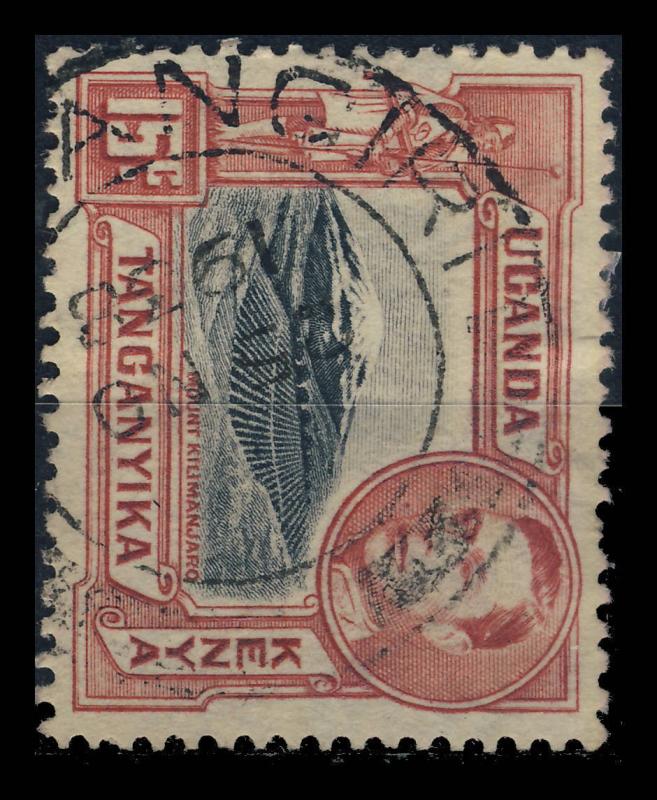 K.U.T. / TANGANYIKA - 1938 SG137 CANCELLED KINYANGIRI DOUBLE CIRCLE DATE STAMP