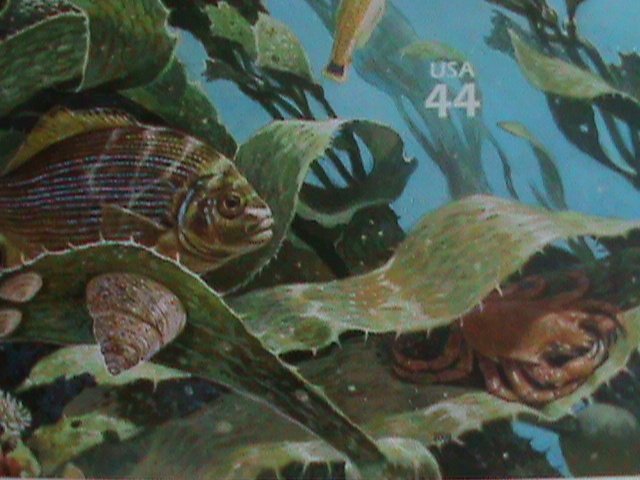 ​UNITED STATES-2009-SC#4423 KELP FOREST WILDLIFE- MNH FULL SHEET - VERY FINE