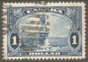 CANADA Sc# 227 USED FVF Champlain Monument