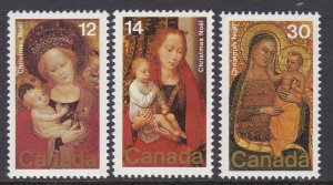 773-75 Christmas MNH