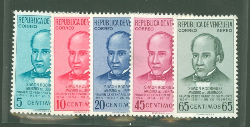 Venezuela #C576-C580 Mint (NH) Single (Complete Set)