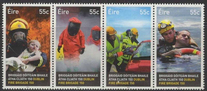 IRELAND SG2123a 2012 ANNIV. OF DUBLIN FIRE BRIGADE MNH