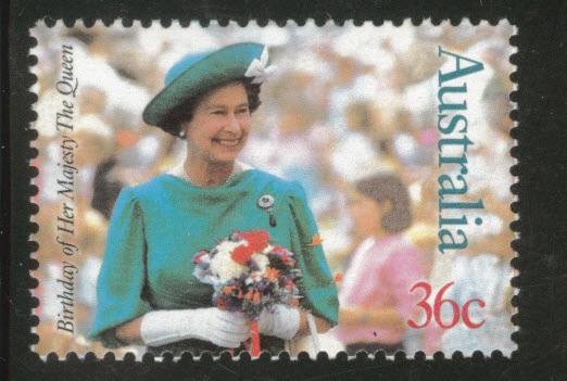 AUSTRALIA Scott 1023 MNH** 1987 QE2's 61'st Bday stamp