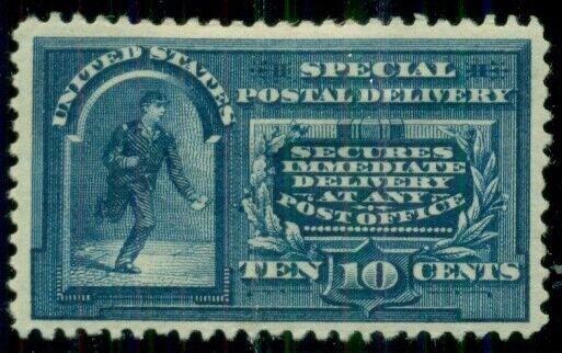 US #E5, 10¢ Spec. Delivery, og, hinge rem, VF, Scott $210.00 