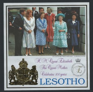 Lesotho souvenir sheet   mnh  sc #  1208