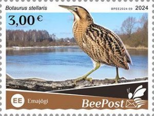 BEEPOST ESTONIA - 2024 - Birds, The Enajogi - Perf Single- M N H - Private Issue