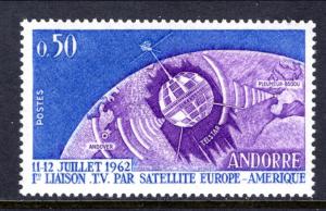 Andorra French 154 Space MNH VF