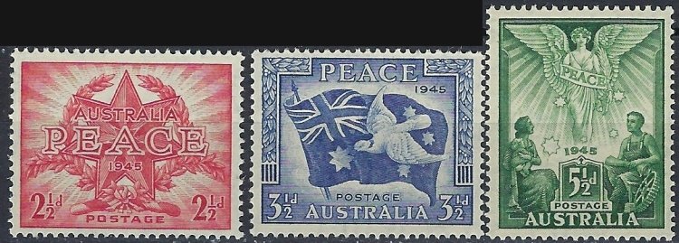 Australia 200-02 MNH 1940 set (an9276)