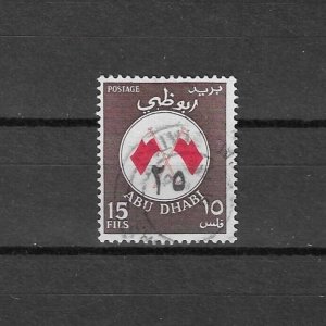 ABU DHABI 1969 SG 27a USED Cat £180