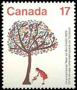 Canada 1979 INTERNATIONAL YEAR OF THE CHILD 1 value Perforated Mint (NH)