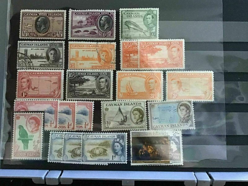 Cayman Islands mostly mint never hinged  and used stamps   R27828