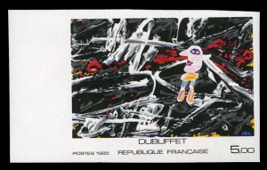 France, 1950-Present #1969 (YT 2381) Cat€70, 1985 Untitled by Dubuffet, imp...