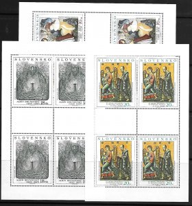 Slovakia 2001, Art 3 m/ss, MNH