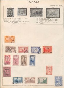 Russia Ukraine Turkey Romania Latvia Early/Mid M&U on Pages(200+ items) BL852