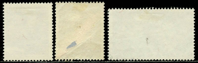 LIECHTENSTEIN Sc#185-187 1943 Royal Wedding Complete Set Used