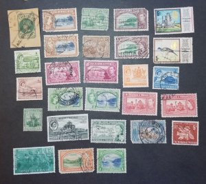 TRINADAD & TOBAGO Used Vintage Stamp Lot T1449