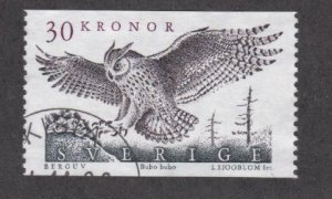 Sweden # 1781, Eagle Owl, Used