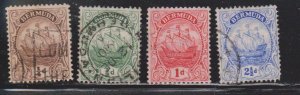 BERMUDA Scott # 40-2, 44 Used - Sailing Ship - Caravel