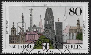 Germany #1496 Used Stamp - Berlin 750th Anniversary