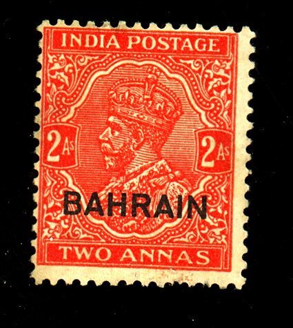 Bahrain #19a MINT Fine OG LH Cat$100