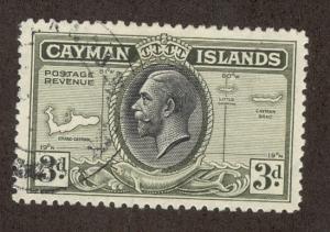 CAYMAN ISLANDS SC# 91 VF U 1935