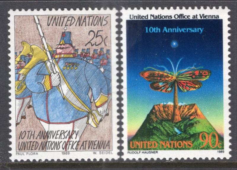 UN New York 552-553 MNH VF