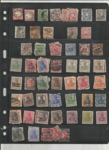 GERMANY COLLECTION ON STOCK SHEETS, BOTH MINT AN USED