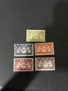 French Guiana sc 173,174,176,189,191 MH